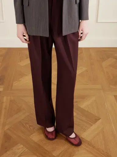 Gianvito Rossi Suede-trimmed Mesh Slingback Flats | Thumbnail 2 Gianvito Rossi Suede-trimmed Mesh Slingback Flats | Thumbnail 2
