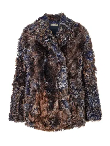 Sanderlak Double-breasted Shearling Coat | Thumbnail 1