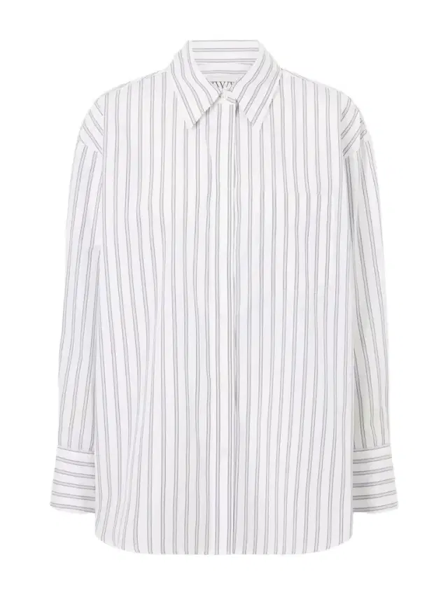 Big Joe Striped Cotton-poplin Shirt