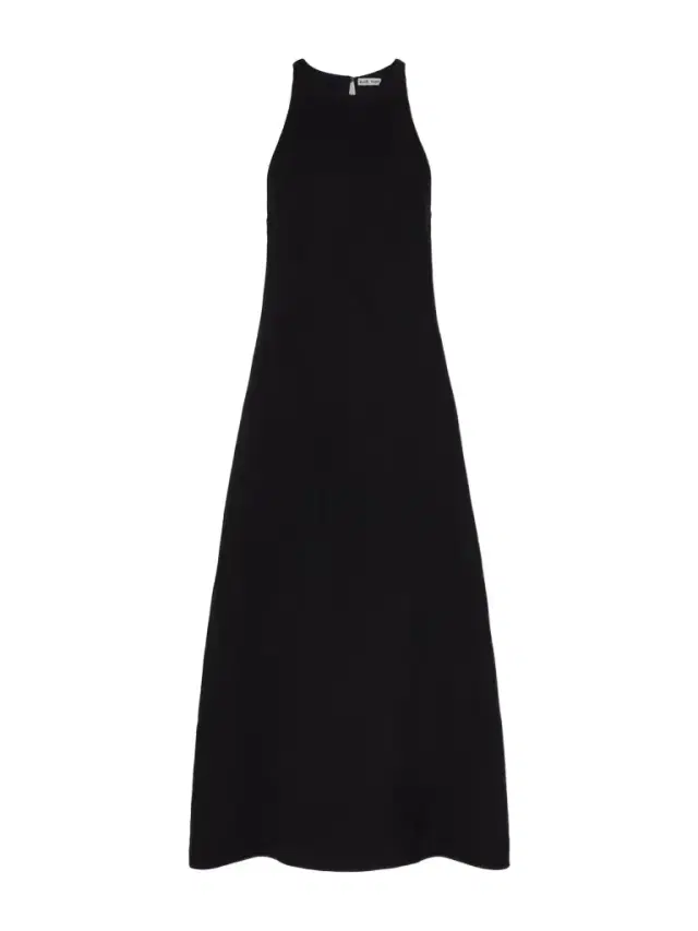 Skyros Pleated Crepe Midi Dress