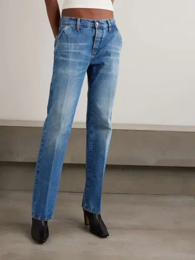 Frame The Drop Mid-rise Straight-leg Jeans | Thumbnail 3
