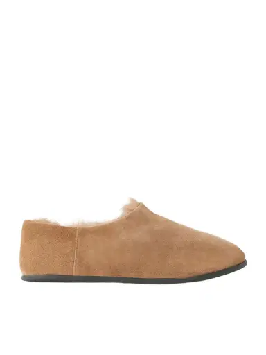 CHRISTEN Big Bootie Shearling-lined Suede Slippers | Thumbnail 1 CHRISTEN Big Bootie Shearling-lined Suede Slippers | Thumbnail 1
