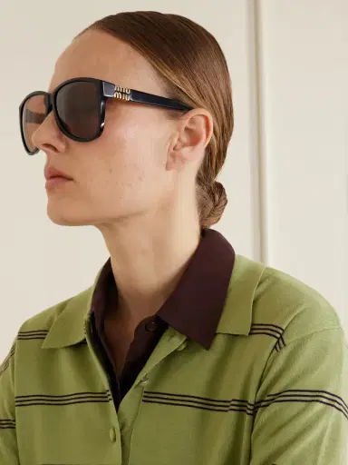 Miu Miu Eyewear D-frame Acetate Sunglasses | Thumbnail 5 Miu Miu Eyewear D-frame Acetate Sunglasses | Thumbnail 5