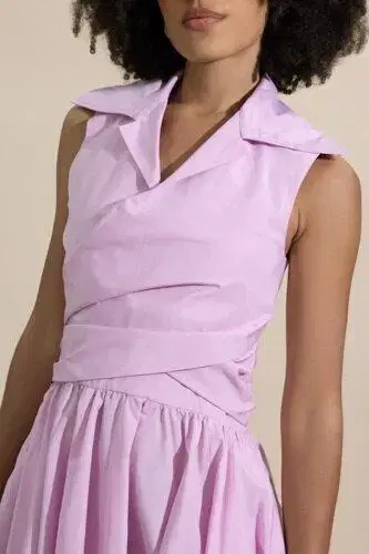 Patou Draped Midi Dress | Thumbnail 3