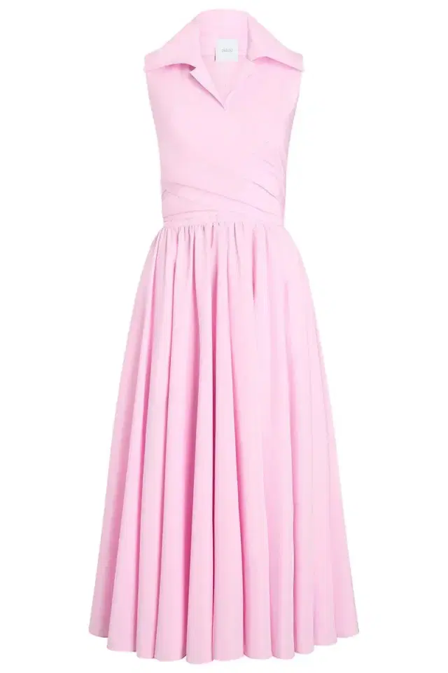 Draped Midi Dress