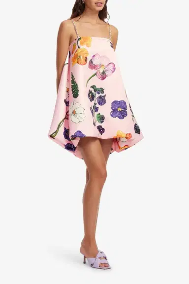 LEO LIN Patsy Mini Dress- Wildbloom | Thumbnail 3