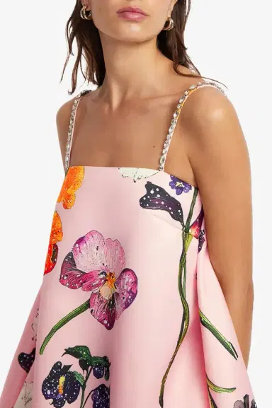 LEO LIN Patsy Mini Dress- Wildbloom | Thumbnail 4