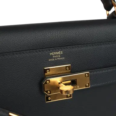 HERMÈS Hermes Kelly Retourne 28 Caban Evercolor Gold Hardware | Thumbnail 7