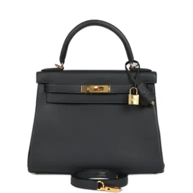 HERMÈS Hermes Kelly Retourne 28 Caban Evercolor Gold Hardware | Thumbnail 1