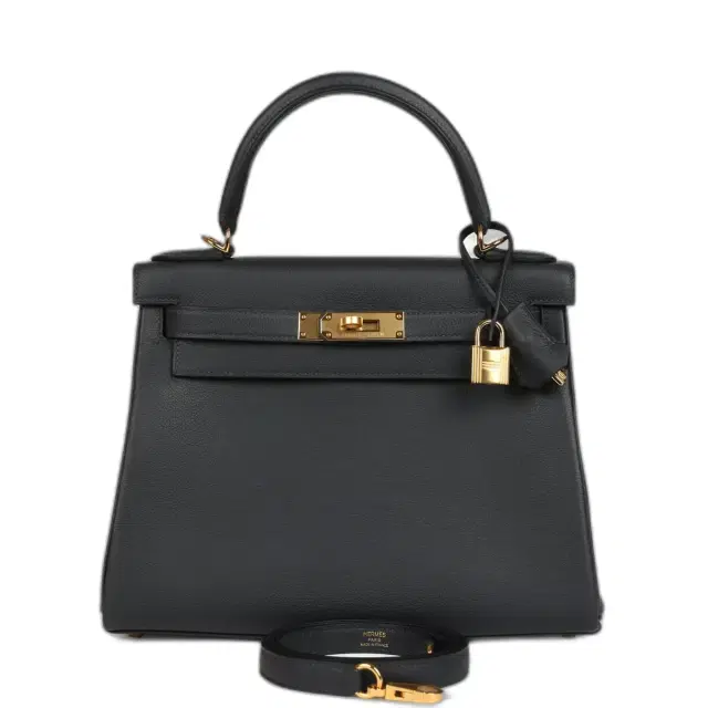 HERMÈS Hermes Kelly Retourne 28 Caban Evercolor Gold Hardware
