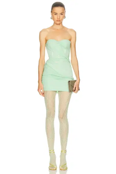 SWEDISH STOCKINGS Rosa Lace Tights | Thumbnail 2