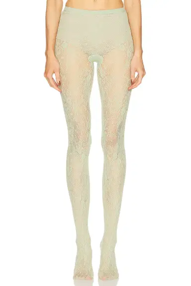 SWEDISH STOCKINGS Rosa Lace Tights | Thumbnail 1