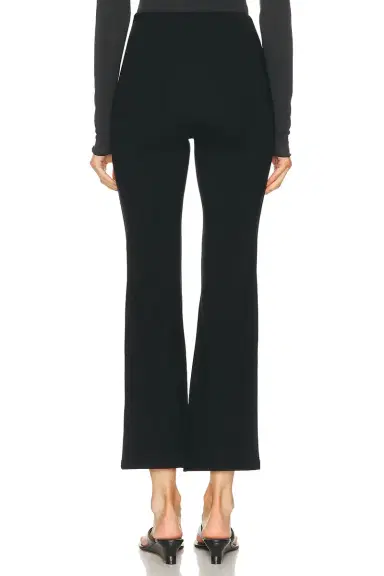 SKIMS Essentials High Waist Cropped Kick Flare Pant | Thumbnail 4