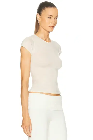 Skims Sheer Cashmere T-Shirt | Thumbnail 2 Skims Sheer Cashmere T-Shirt | Thumbnail 2