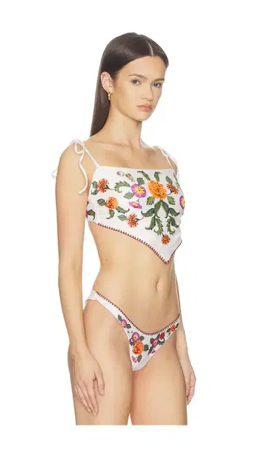 Agua Bendita Avorio Bikini Top | Thumbnail 2 Agua Bendita Avorio Bikini Top | Thumbnail 2