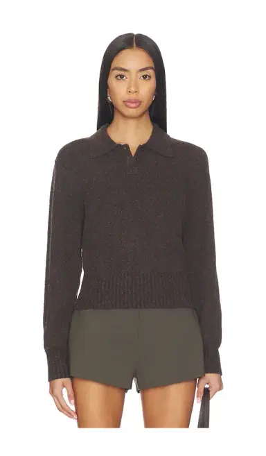 Lovers and Friends Mattelyn Polo Sweater | Thumbnail 1 Lovers and Friends Mattelyn Polo Sweater | Thumbnail 1