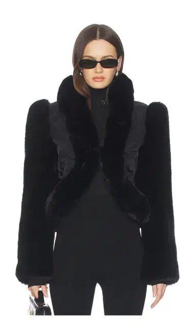AFRM Daya Faux Fur Jacket | Thumbnail 1 AFRM Daya Faux Fur Jacket | Thumbnail 1
