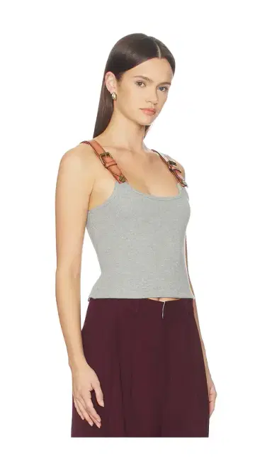 Monse Leather Strap Tank Top | Thumbnail 2 Monse Leather Strap Tank Top | Thumbnail 2