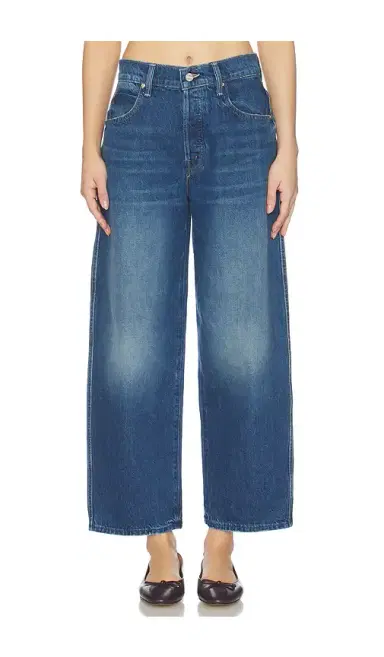Mother The Delinquent Button Ankle Jeans | Thumbnail 1