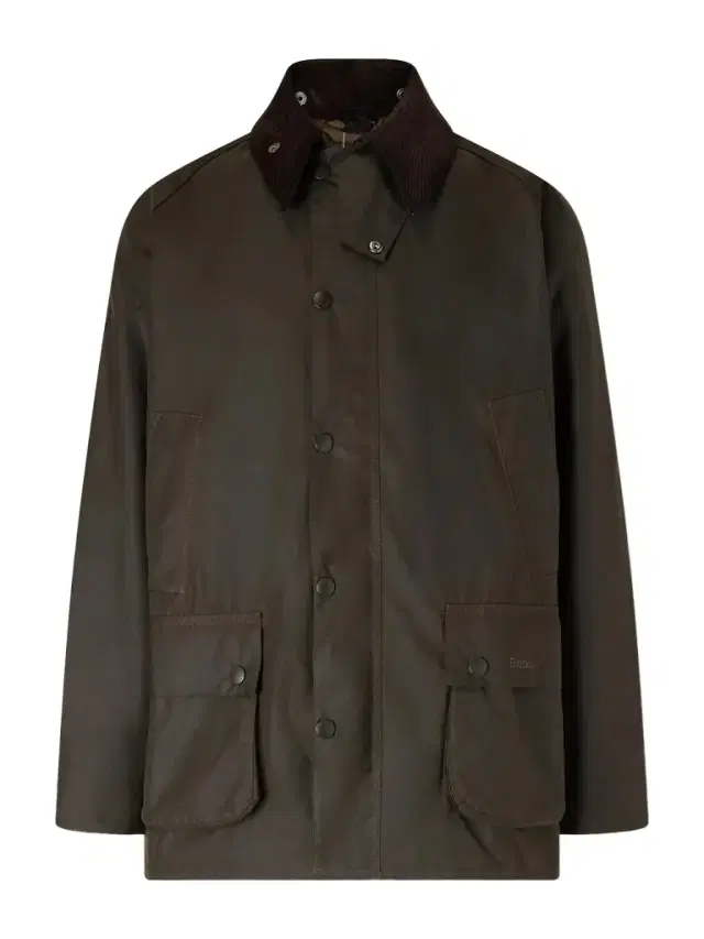 Barbour Bedale Corduroy-Trimmed Waxed Cotton Jacket - Men