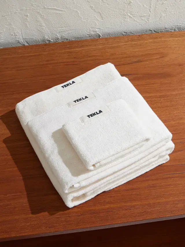 Set of Three Logo-Appliquéd Organic Cotton-Terry Towels - Men