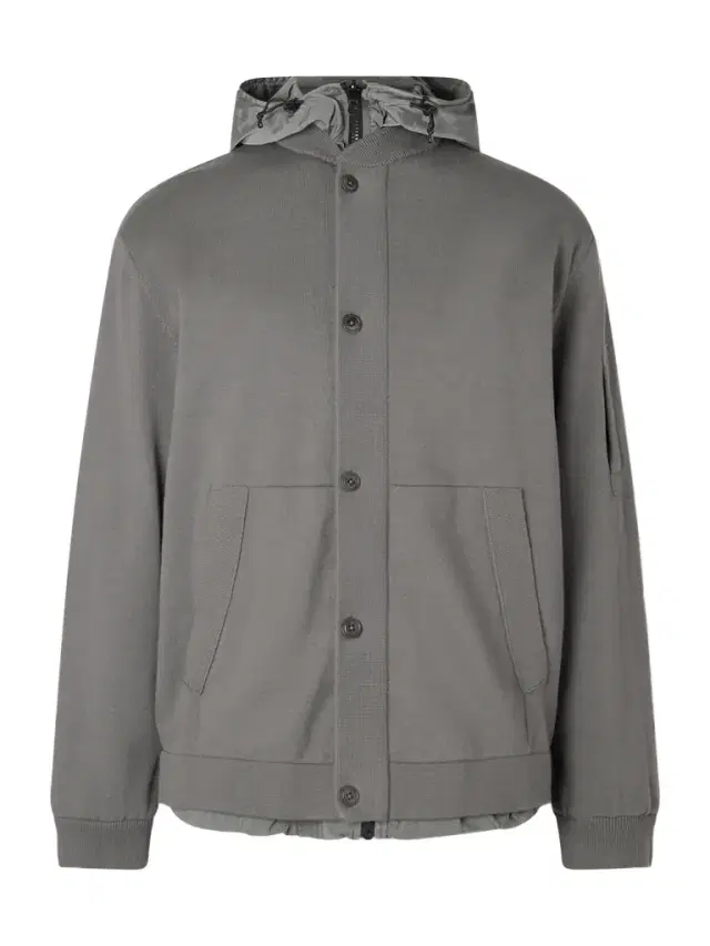 Reversible Shell-Trimmed Logo-Appliquéd Cotton-Jersey Hooded Jacket - Men