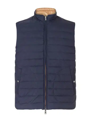 HERNO Reversible Quilted Down Gilet - Men | Thumbnail 1 HERNO Reversible Quilted Down Gilet - Men | Thumbnail 1