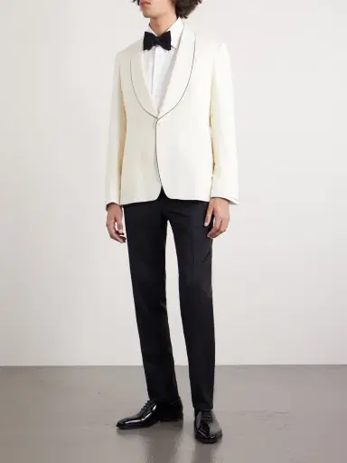 Lardini Soirée Virgin Wool-Blend Tuxedo Jacket - Men | Thumbnail 2 Lardini Soirée Virgin Wool-Blend Tuxedo Jacket - Men | Thumbnail 2