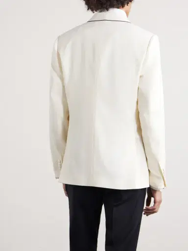 Lardini Soirée Virgin Wool-Blend Tuxedo Jacket - Men | Thumbnail 3 Lardini Soirée Virgin Wool-Blend Tuxedo Jacket - Men | Thumbnail 3