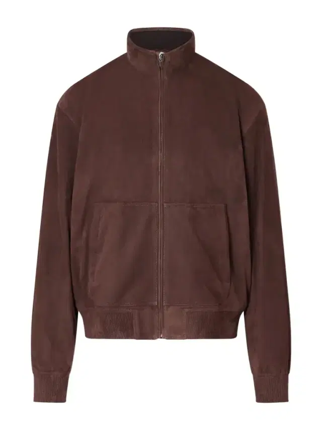 Ralph Lauren Purple Label Suede Bomber Jacket - Men
