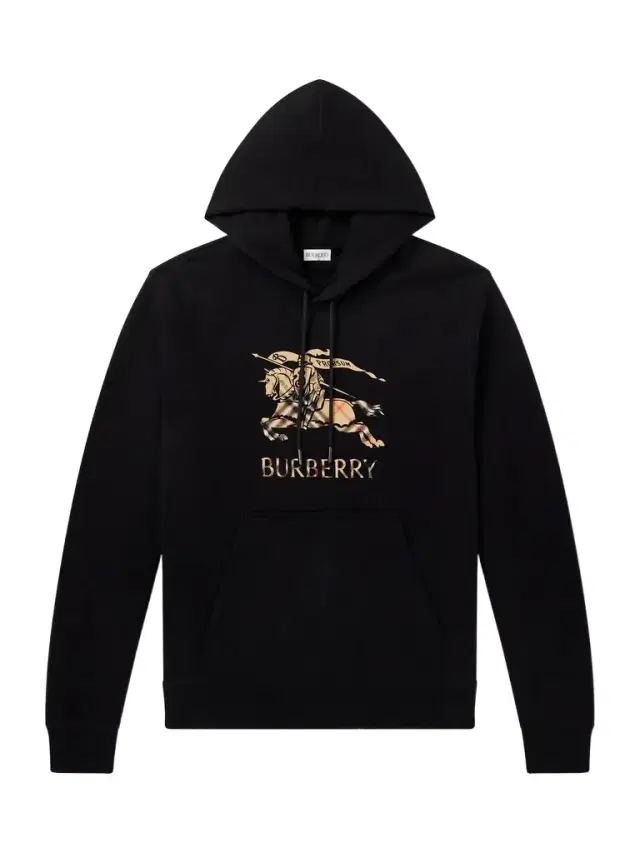 Burberry Logo-Print Cotton-Jersey Hoodie - Men