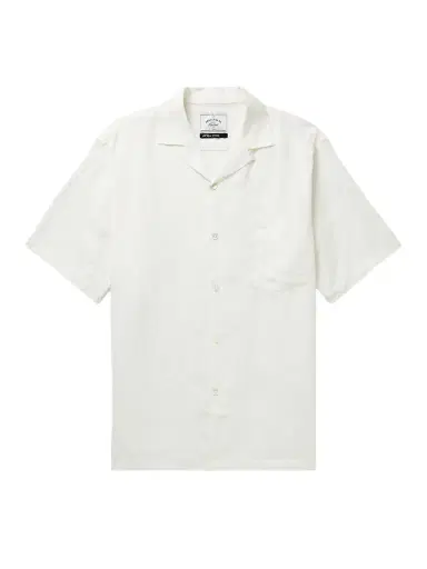 Portuguese Flannel Camp-Collar Linen Shirt - Men | Thumbnail 1