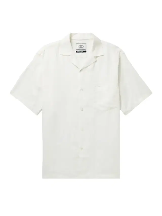 Camp-Collar Linen Shirt - Men
