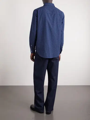 Burberry Checked Cotton Shirt - Men | Thumbnail 4 Burberry Checked Cotton Shirt - Men | Thumbnail 4