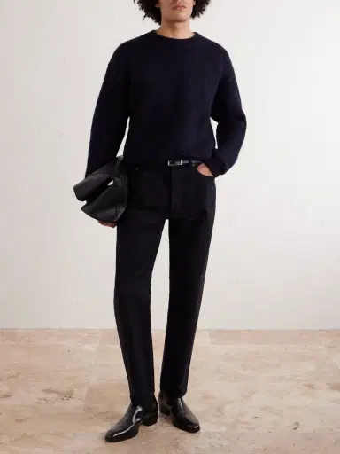 Saint Laurent Alpaca-Blend Sweateren | Thumbnail 2 Saint Laurent Alpaca-Blend Sweateren | Thumbnail 2