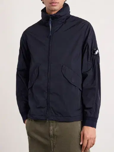 C.P. Company Logo-Appliquéd Chrome-R Shell Hooded Jacket - Men | Thumbnail 3 C.P. Company Logo-Appliquéd Chrome-R Shell Hooded Jacket - Men | Thumbnail 3
