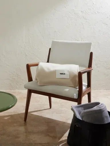 Tekla Logo-Appliquéd Wool Blanket - Men | Thumbnail 2