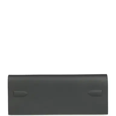 HERMÈS Hermes Shadow Birkin Clutch Ardoise Swift | Thumbnail 5