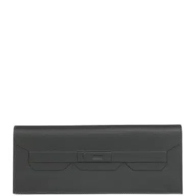 HERMÈS Hermes Shadow Birkin Clutch Ardoise Swift | Thumbnail 1