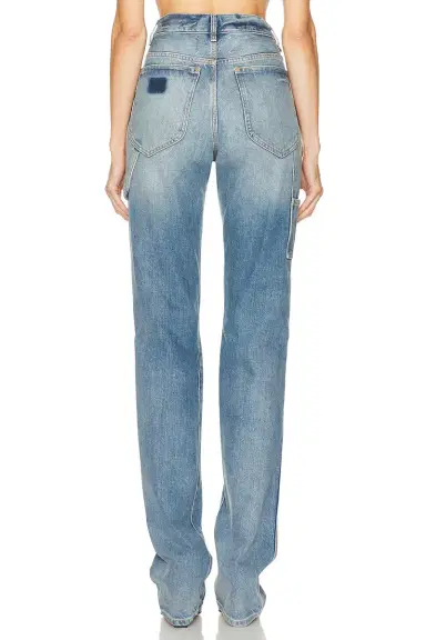 Maison Margiela High Waist Straight Leg | Thumbnail 4 Maison Margiela High Waist Straight Leg | Thumbnail 4