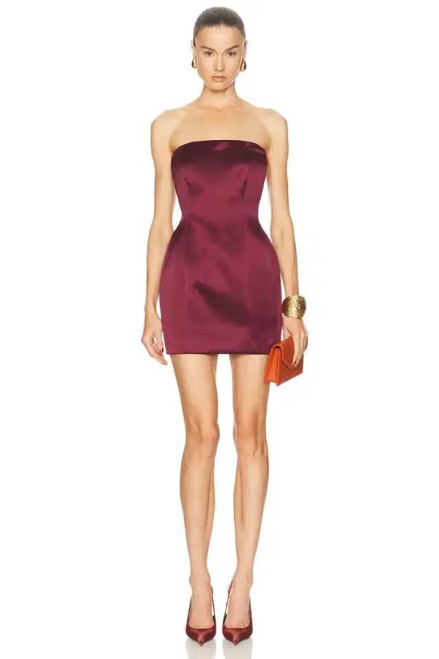 Kaline Strapless Layered Bustier Mini Dress