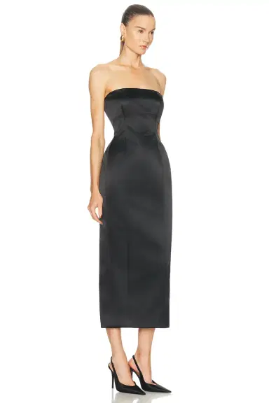 NICHOLAS Kasia Strapless Layered Bustier Dress | Thumbnail 2