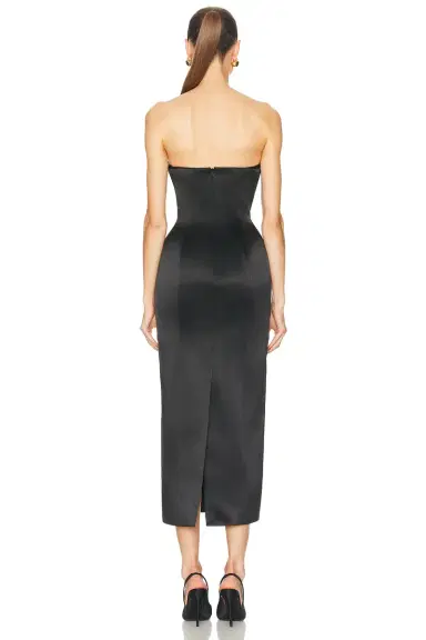 NICHOLAS Kasia Strapless Layered Bustier Dress | Thumbnail 3