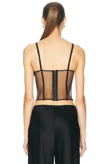 Kiki de Montparnasse Soie Corset Tank Top | Thumbnail 3 Kiki de Montparnasse Soie Corset Tank Top | Thumbnail 3