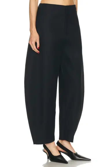 EAVES Mai Sculptural Compact Suiting Ankle Pant | Thumbnail 4