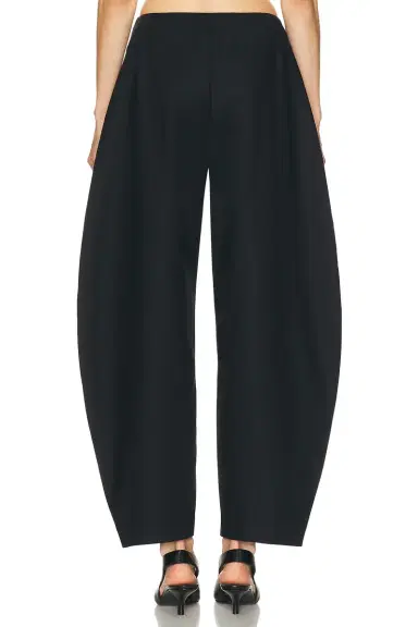 EAVES Mai Sculptural Compact Suiting Ankle Pant | Thumbnail 6