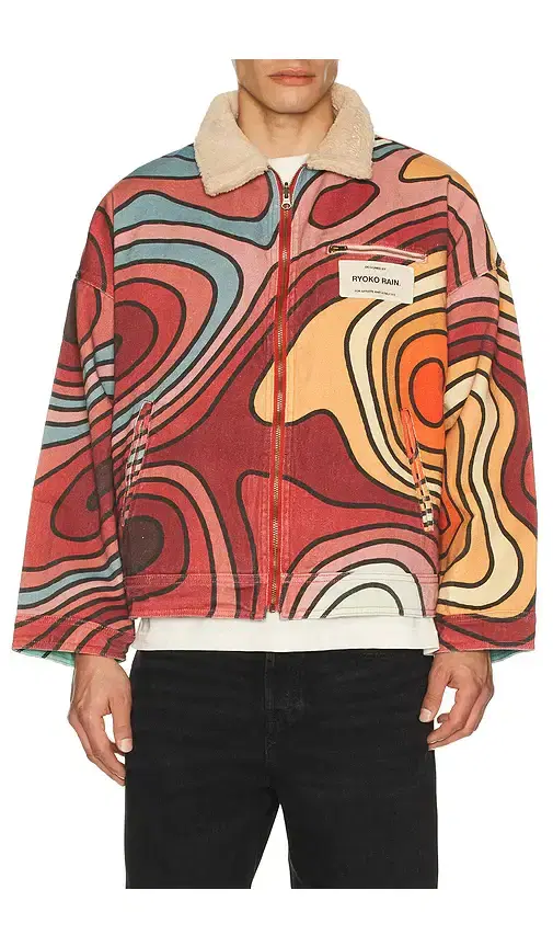 Ryoko Rain Reversible 70s Work Jacket
