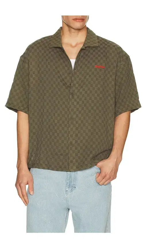 Wash Check Relaxed Shirt