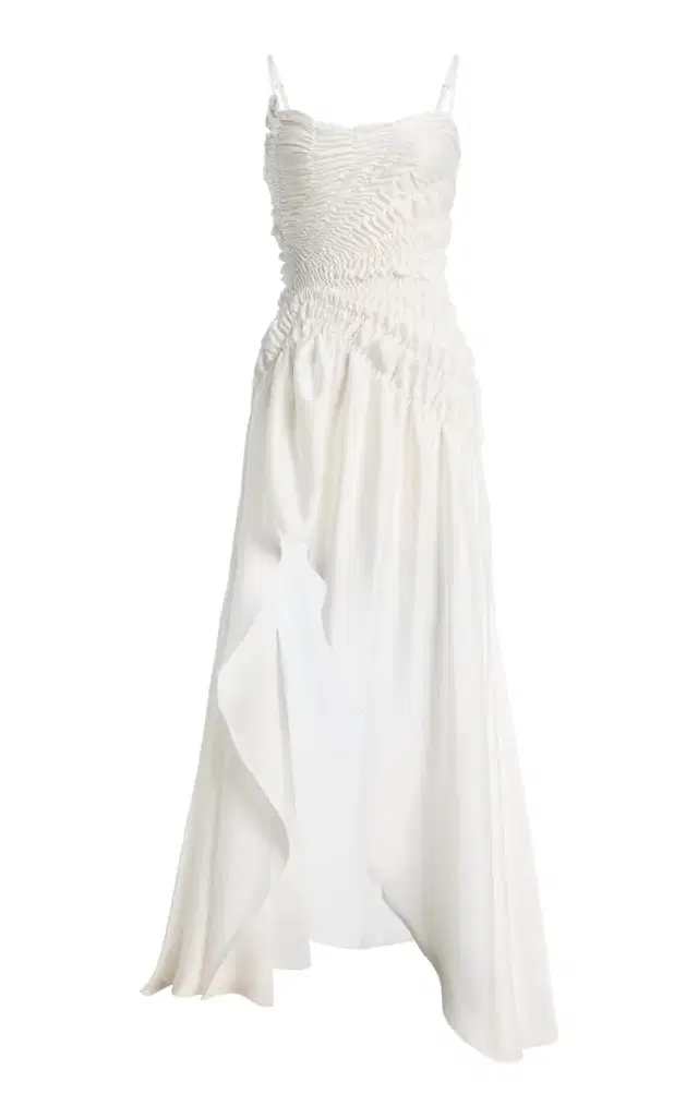 GEORGIA HARDINGE Exclusive Eclipse Satin Maxi Dress