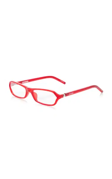 Jacquemus Slim Square-Frame Acetate Glasses | Thumbnail 3 Jacquemus Slim Square-Frame Acetate Glasses | Thumbnail 3